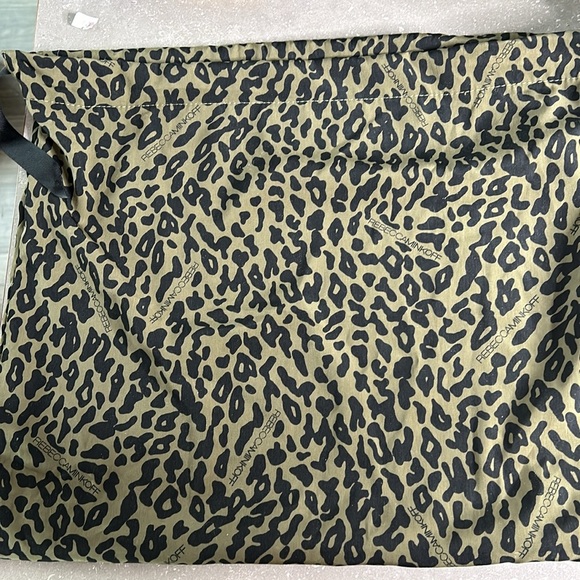 Rebecca Minkoff brown quilted leather crossbody purse bag gold hardware - Picture 10 of 16